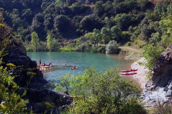 kayak pantà Siurana