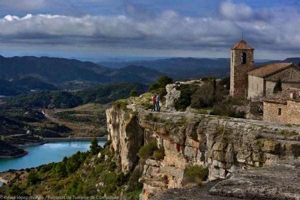 Vistes pantà des de Siurana.