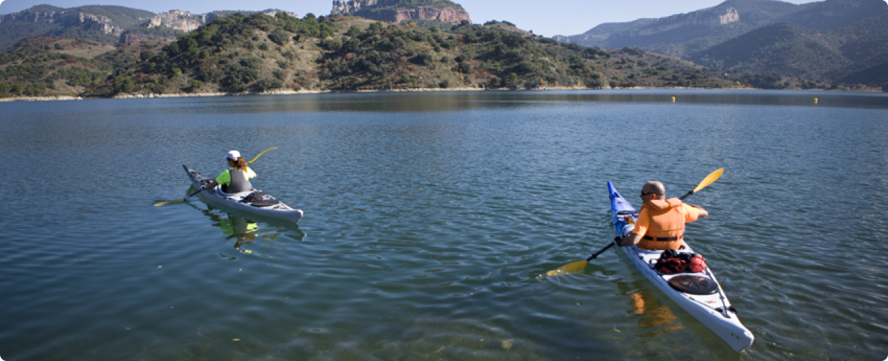 kayak pantà siurana