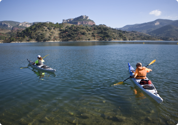 kayak pantà Siurana